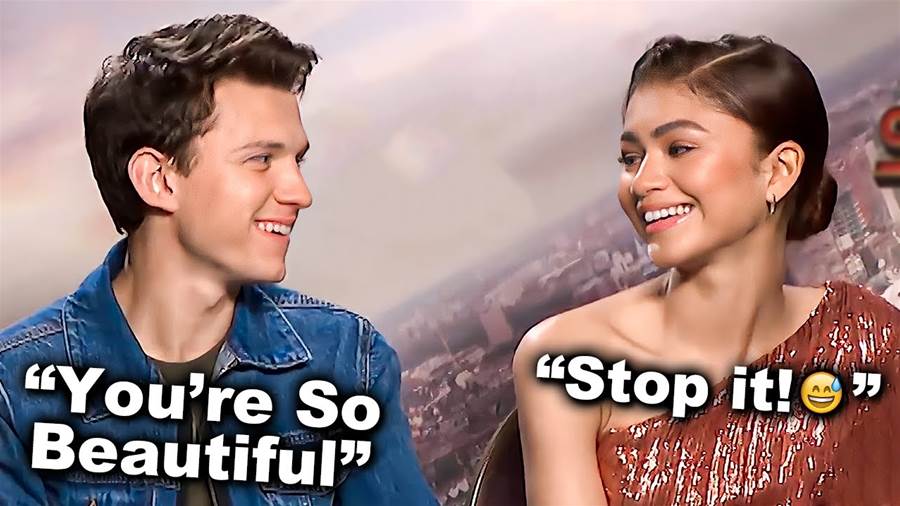 Zendaya and Tom Holland's Live Interviews: 8 Adorable Moments of